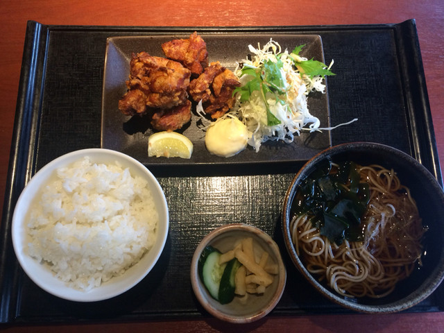 鶏ももからあげミニ麺ランチ By 粉パンダ 徳樹庵 太田店 太田 ファミレス 食べログ 鶏ももからあげミニ麺ランチ By 粉パンダ 徳樹庵 太田店 太田 ファミレス 食べログ