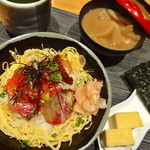 SUSHI-DINING たちばな - 仙台づけ丼￥1620