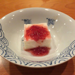 日本料理 たかむら - 豆腐のデザート