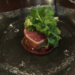 エノテカ・ラ・リコルマ - 南茅部産天然まぐろのコトレッタ