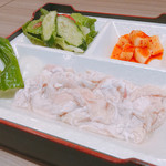 北海道焼肉 プライム - 道産豚のホルモン焼き定食
