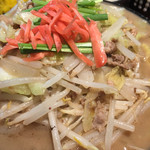 博多とんこつ 天神旗 - 野菜たっぷり！！d(^_^o)