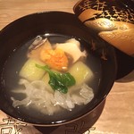 御料理 堀川 - 鮑と、に〜う〜♡♡♡