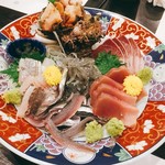Odawara Uminosachi Yamanomegumi Ajinouotaka - 地魚盛り合わせ