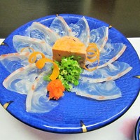 鮨 難波 - コース③ 薄造り。
