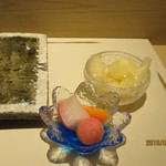 鮨 なかや - ガリ