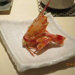 鮨 なかや - 車海老頭の頭焼き