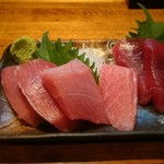 串もん利げん - マグロぉ～（お塩でどうぞ）