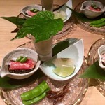 Kanazawa - コースの前菜