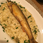 ビリエット - 鮎のコンフィのリゾット