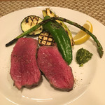 ビリエット - 鹿肉のビステッカ