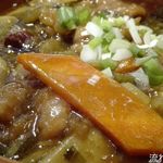 阿里城 - 高菜と筍豚肉炒め