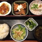 和食れすとらん 天狗 - 日替りランチ637円。御飯、味噌汁おかわり無理。(^-^)/