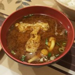 グリルニューコトブキ - ランチの味噌汁