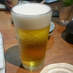 あなぐま亭 - 生中