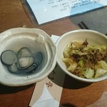 あなぐま亭 - 付きだし