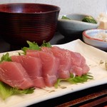 夢や - 「めじまぐろの刺身」