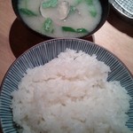 天ぷらめし 金子半之助  - あさり汁