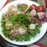 レッド オーキッド - イカとホタテ