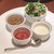 Bel Paese  - 料理写真:ランチの前菜　サラダとスープ3種　サラダは意外ととたっぷり入ってます