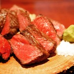 Grilled “Fantasy Wagyu” “Ozaki Beef” (150g), Kuroge Wagyu beef from Miyazaki Prefecture