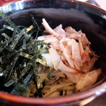 慈久庵 - ぶっかけそば￥１３００