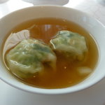 家全七福酒家 SEVENTH SON RESTAURANT - 2010年9月ニラ餃子入りスープ