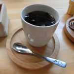 豆乳とおまめのカフェ　まめ家 - NEW！夏野菜たっぷり　黒豆ごはんのキーマカレー（サラダ・ドリンク付）820円