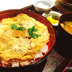 炭焼 くだん - 宮城野ポークのカツ丼