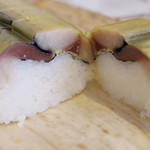 鮓直 - 鯖松前寿司