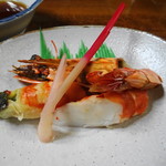 房州屋 - 海老の塩焼