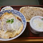 桂庵  - かつどんセット 800円
            