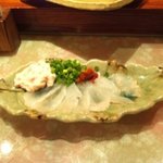 すし喜八 - かわはぎ　と　肝