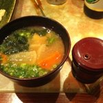 すし喜八 - あら汁