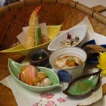 昼会席の料理