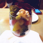 fino - 2010年10月　旬の有機野菜の自家製ピクルス