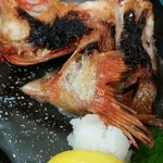 まるさん松本 - キンキの塩焼き