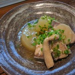 旬魚菜 しら川 - 冷やしブリ大根