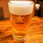 丑寅 - ドリンク写真:生ビール
