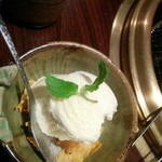 焼肉みずの - バニラアイス