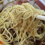 天神そば - 麺のアップです。（2016.7 byジプシーくん）