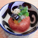 ほたるの長屋 - トマトの蒸し物