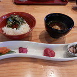 ほたるの長屋 - ご飯とお漬物