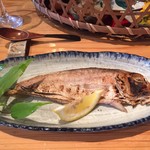 ほたるの長屋 - 朝食・甘鯛の焼魚