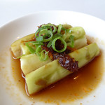 家全七福酒家 SEVENTH SON RESTAURANT - 前菜（ナスのピリ辛）