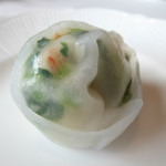 家全七福酒家 SEVENTH SON RESTAURANT - ほうれん草入りホタテ蒸し餃子