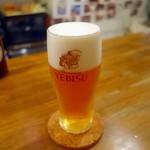 BAL TERRA - エビス　生ビール　600円