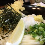 おのうどん - エビ天ぶっかけ