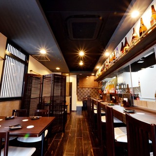 ゆったり広々店内◆お一人様、仕事帰り、家族団らんに◎
