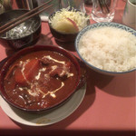 仙台 あべちゃんの店 - タンシチュー定食 ¥700